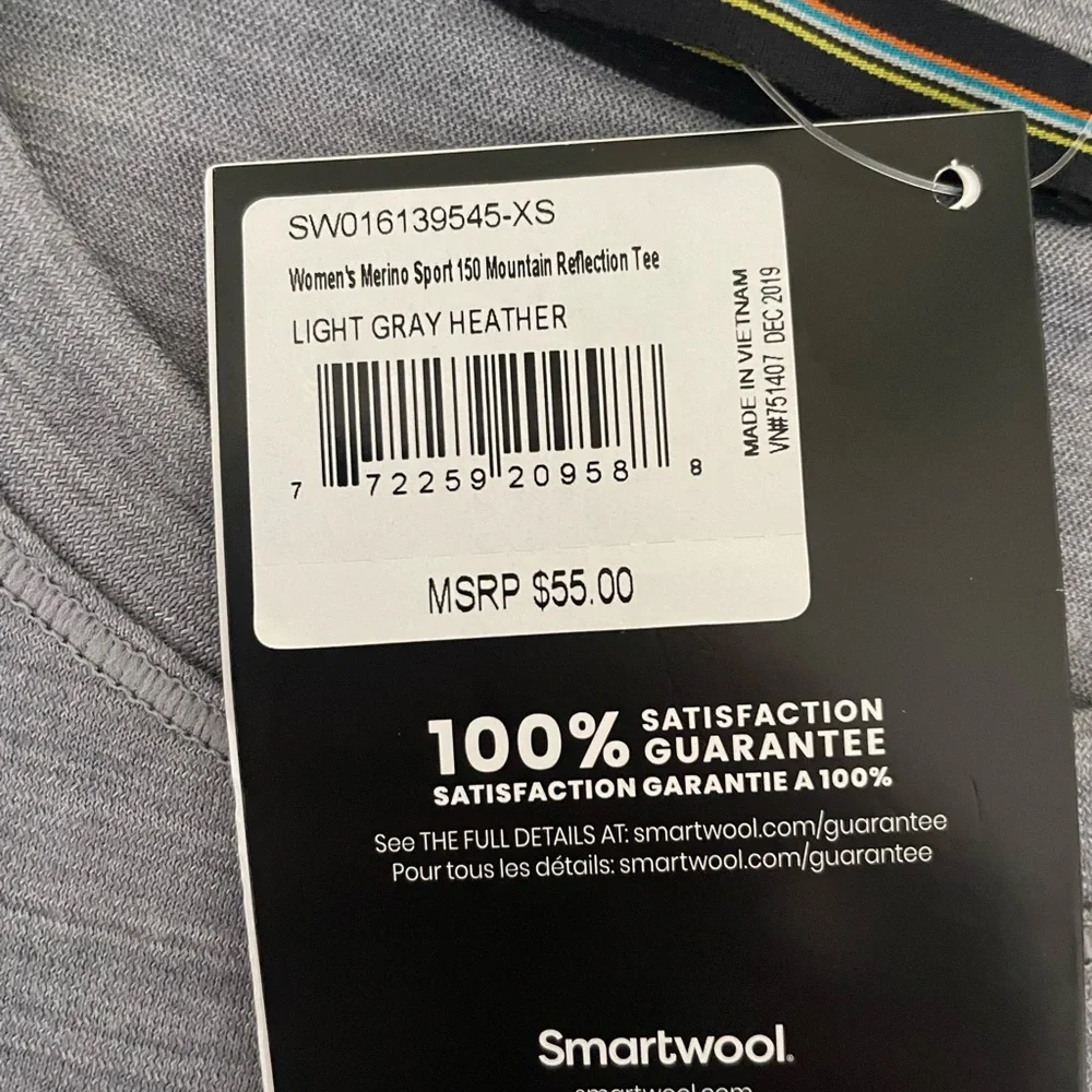 Smartwool Merino Sport 150 Mountain Reflection T-Shirt - Picture 8 of 8